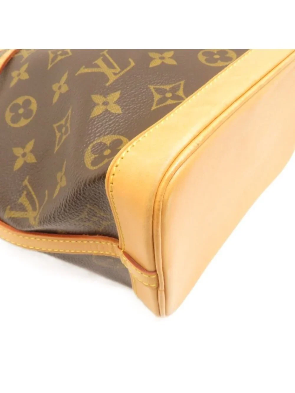 Louis Vuitton Mini Noe Monogram Handbag Canvas Brown